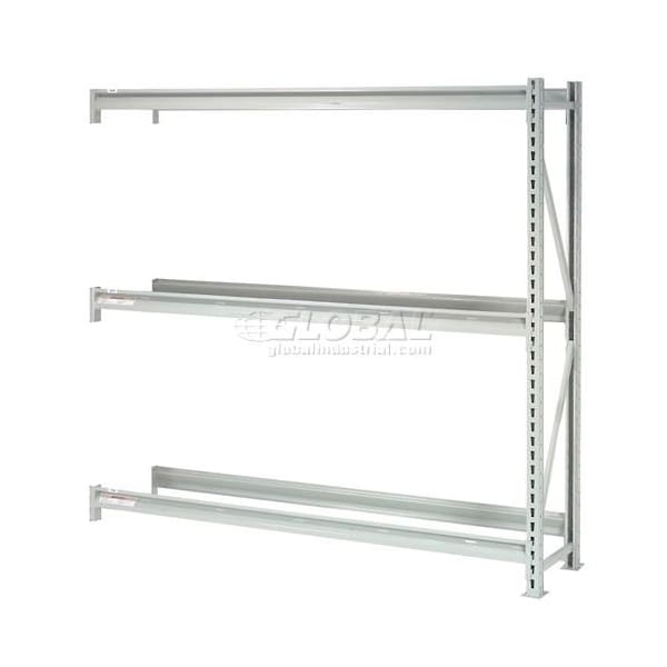 Global Industrial Heavy Duty Tire Rack 3 Tier Add-On 96inW x 18inD x 72inH 613143 - main